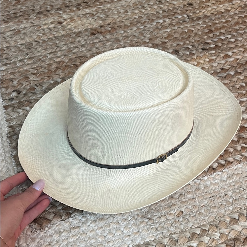 Cream Resistol Hat